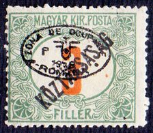 HUNGARY - MAGYARORSZ.  -  DEBRECZEN  Köztársaság  PORTO - *MLH - 1919 - Debreczin