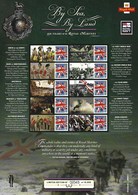 Gran Bretagna, 2014 CS24 350° Ann. Dei Royal Marines, Smiler, Con Custodia, Perfetto - Francobolli Personalizzati