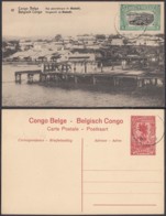 CONGO EP VUE 10C ROUGE "N°61 Congo Belge Vue Panoramique De Matadi" (DD) DC7063 - Ganzsachen
