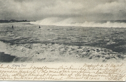 Heavy Surf Newport 1905 ? 952 Rotograph Co New York Sol Art Prints Usa Etats Unis Rhode Island - Newport