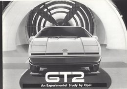 GT2 - An Experimental Study By OPEL - (Vehicle Division, General Motors Limited, Carlisle Road, Kinsbury, NW9 OEH) - Auto/moto