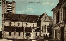 89    Yonne....Appoigny     L’église - Appoigny