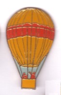 E101 Pin's MONTGOLFIÈRE BALLON BALLOON JAUNE  Achat Immédiat - Montgolfières