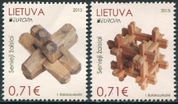 Tema Europa -  CEPT -      **       Lituania  2015 / Juguetes Antiguos - Nº 10 - Litouwen