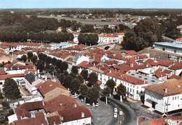 TARTAS - Vue Générale Aérienne Et Place Gambetta - Tartas