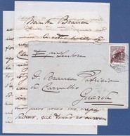 COVER + LETTER - Lisboa Central To Guarda / Cancel - Nov. 1910 - Lettres & Documents