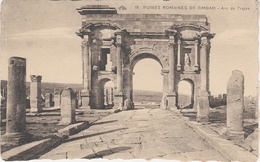 CPA AK Timgad تيمقاد Ruines Romaines Arc De Trajan A Batna باتنة Khenchela Algerien Algérie Algeria الجزائر - Batna