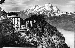 BÜRGENSTOCK → Hotels Mit Pilatus, Ca.1950 - Sonstige & Ohne Zuordnung