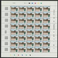 1998 N° 3173 + 3174 Cote 176 € 2 Feuilles Complètes De 40 Timbres. Neufs ** (MNH). Palais Du Louvre / Palais Impérial - Monumentos