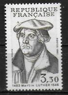 FRANCE N° 2256 * *    Theologien Martin Luther - Théologiens