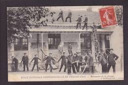 Delcampe - CPA Pompiers Incendie Fire Fireman Vierzon Cher Circulé - Feuerwehr