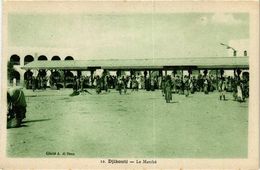 CPA AK Djibouti- Le Marche SOMALIA (831236) - Somalie