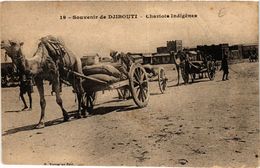 CPA AK Djibouti- Chariots Indigenes SOMALIA (831244) - Somalie