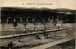 CPA AK Djibouti- Place De La Douane SOMALIA (831255) - Somalie