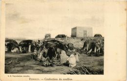 CPA AK Djibouti- Confection De Couffins SOMALIA (831281) - Somalië