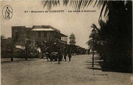 CPA AK Djibouti- La Route D'Amboali SOMALIA (831297) - Somalië