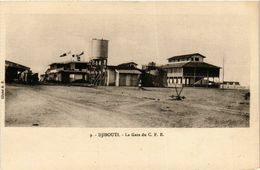 CPA AK Djibouti- La Gare Du C.F.E. SOMALIA (831318) - Somalië