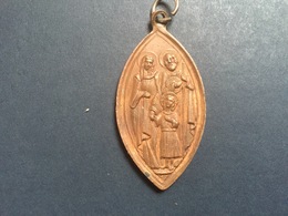 Ancienne Médaille Religieuse 1844-1869 Liège 60mn - Religion & Esotérisme