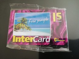 Phonecard St Martin  INTERCARDS /CLEAN COMMUNICATIONS $1 Complimentary NO ;1 !!!  ** 093 ** - Antilles (Netherlands)