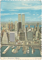 Lower Manhattan Skyline - New York City, Twin Towers, United States Of America, USA, - World Trade Center