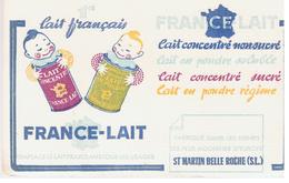 Buvard FRANCE-LAIT 1er Lait Français St Martin Belle Roche - Produits Laitiers