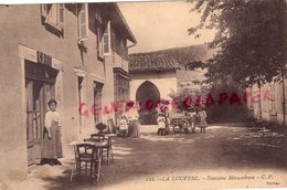 07- LA LOUVESC - FONTAINE MIRACULEUSE  CAFE   -   ARDECHE - La Louvesc