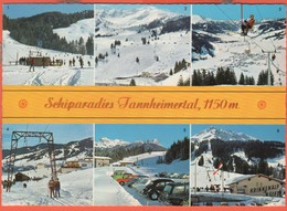 AUSTRIA - ÖSTERREICH - AUTRICHE - Tirolo - Tannheim - Schiparadies - Multivues - Not Used - Tannheim