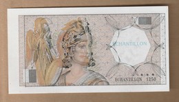 DIS-03-F-02 - ATHENA À GAUCHE - FORMAT 100 FRANCS DELACROIX - ETAT : SUP+  FAUTÉ - Fictifs & Spécimens