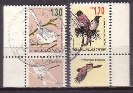 Israel  1280/81 II , ER , O  (U 1981) - Usados (con Tab)