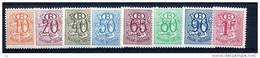 Belgique  -  Services  :  Yv  47...50  **   8 Valeurs - Mint