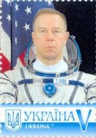 Ukraine 2016, Space, USA Astronaut, 1v - Ukraine