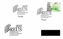 SPAIN. POSTMARK. REUS, CAPITAL OF THE CATALAN CULTURE. 2017 - Altri & Non Classificati