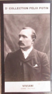 ► René Viviani, Né à Sidi Bel Abbès (Algérie  ) Président Du Conseil  -  Collection Photo Felix POTIN 1908 - Félix Potin