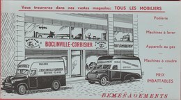 Bertrix - Publicité Boclinville-Corbisier - Magasin D'ameublement De Poêlerie Et De De Déménagement ( Voir Verso ) - Bertrix