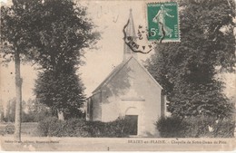 BRAZEY-EN - PLAINE   21 COTE D'OR   CPA   LA  CHAPELLE NOTRE DAME DE PITIE - Autres & Non Classés