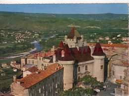 07- AUBENAS- LE CHATEAU FEODAL ET LA VALLEE DE L'ARDECHE   - ARDECHE - Aubenas