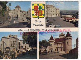 07- AUBENAS- DOME SAINT BENOIT- PLACE DE L' AIRETTE- LE MARCHE-LE CHATEAU - ARDECHE - Aubenas