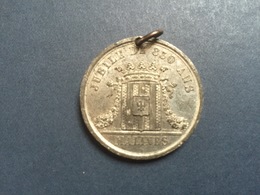 1838 Ancienne Médaille Religieuse Malines Notre Dame D'hanswijck - Religion & Esotericism