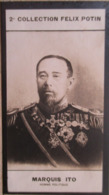 ► Itō Hirobumi 伊藤 博文   Samouraï Du Domaine De Chōshū  - Premier Ministre Du Japon -  Collection Photo Felix POTIN 1908 - Félix Potin