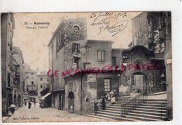 07- ANNONAY-  RUE DU PRIEURE -1907  - ARDECHE - Annonay