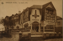 Knokke - Knocke - Zoute // Windsor Hotel 19?? Zeldzaam - Knokke