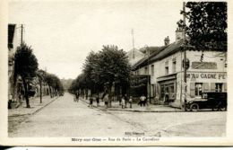 N°4063 T -cpa Méry Sur Oise -rue De Paris -le Carrefour- - Mery Sur Oise