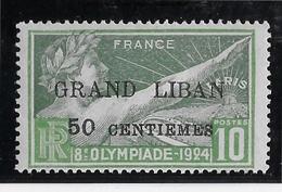 Grand Liban N°18 - Neuf * Avec Charnière - TB - Neufs