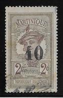Martinique N°84 - Variété "1" Cassé - TB - Usati