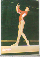 Romania Old Used Postcard - Gymnasts - Laura Cutina - Sporters