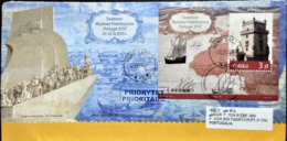 Poland, Circulated Cover To Portugal, "Joint Issues", "Poland - Portugal", "Monuments", "Architecture", "Ships", 2010 - Briefe U. Dokumente