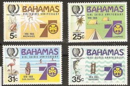 BAHAMAS : Set Of 4 And Set Of 2 // Scouting / Jamboree / Women Guides  MNH - Bahamas (1973-...)