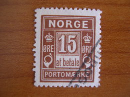 Norvège Obl N° T4 - Oblitérés