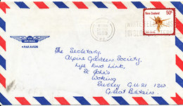 New Zealand Air Mail Cover Sent To Denmark  24-3-1980 - Airmail