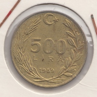 @Y@  Turkije / Turkey      500 Lira  1989      (4826) - Turkey